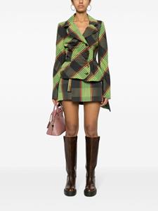 Vivienne Westwood Mini-rok met tartan ruit - Groen