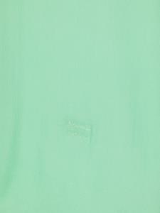 Ermanno Scervino Sjaal met geborduurd logo - Groen