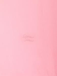 Ermanno Scervino Sjaal met geborduurd logo - Roze
