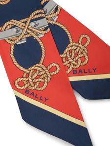 Bally Zijden stropdas - Blauw