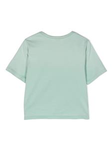 Ralph Lauren Kids Katoenen T-shirt met logoprint - Groen