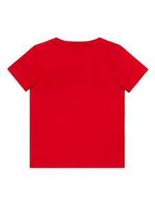 Gucci Kids T-shirt met logoprint - Rood