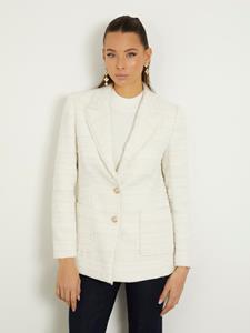 Guess Single-Breasted Blazer Tweed