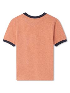 Bonpoint Akiva T-shirt met logoprint - Oranje