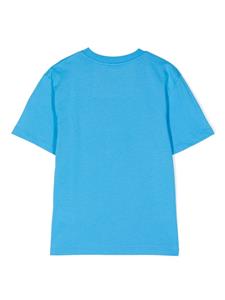 Stella McCartney Kids Katoenen T-shirt - Blauw