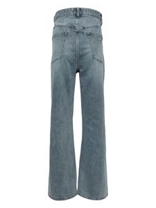 Izzue Straight jeans met naad detail - Blauw