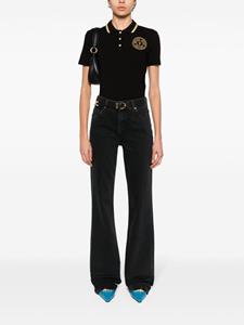 Versace Jeans Couture Poloshirt met embleem - Zwart