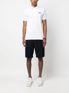 Lacoste Poloshirt met logopatch - Wit
