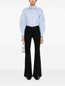 LIU JO high-rise flared jeans - Zwart