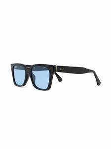 Retrosuperfuture America zonnebril met vierkant montuur - Zwart