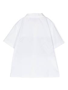 Missoni Kids Katoenen shirt met zigzag-print - Wit