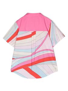 PUCCI Junior Katoenen shirt met print - Roze