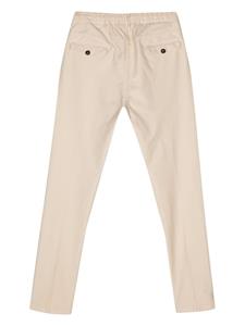 Eleventy mid-rise tapered trousers - Beige