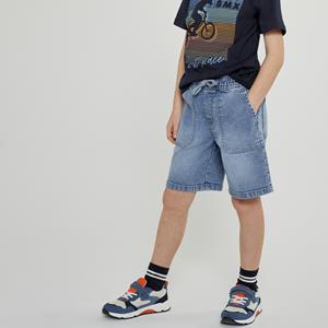 LA REDOUTE COLLECTIONS Bermuda in jeans met tunnelkoord