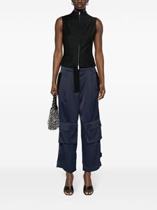 The Mannei Umea pleated cargo trousers - Blauw