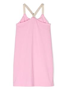 Karl Lagerfeld Kids Jersey jurk - Roze