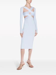 Dion Lee Uitgesneden midi-jurk - Blauw