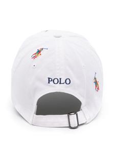 Polo Ralph Lauren Polo Pony-embroidered baseball cap - Wit