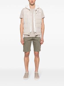 Corneliani mid-length cargo shorts - Groen