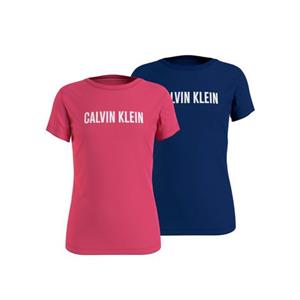 Calvin Klein T-Shirt 2PK TEE (Packung, 2-tlg., 2er-Pack) mit Logoprint