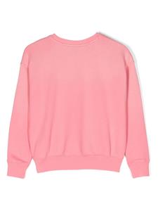 Ralph Lauren Kids Katoenen sweater met logoprint - Roze