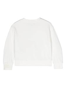 Emporio Armani Kids Sweater met geborduurd logo - Wit