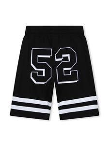 Givenchy Kids Bermuda shorts met logoprint - Zwart