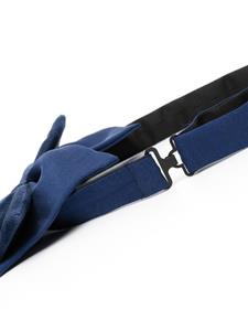 FURSAC velvet bow tie - Blauw