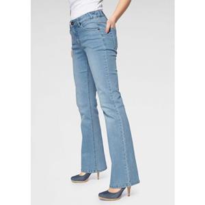 Arizona Bootcut-Jeans "Bund mit seitlichem Gummizugeinsatz", High Waist