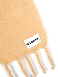 Jil Sander chunky-knit scarf - Beige