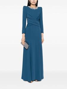 Jenny Packham A-lijn jurk - Blauw