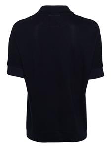 Lacoste logo-patch polo shirt - Blauw