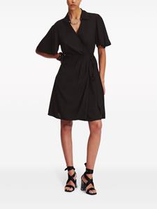 Karl Lagerfeld Mini-jurk met korte mouwen - Zwart