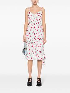 Marni Midi-jurk met Reverie-print - Wit