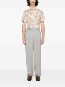 ETRO floral-print polo shirt - Roze