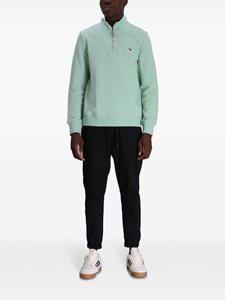 PS Paul Smith Zebra-motif cotton sweatshirt - Groen