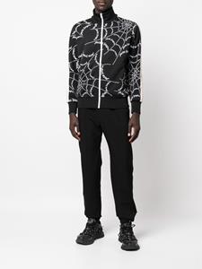 Palm Angels Sweater met logoprint - Zwart
