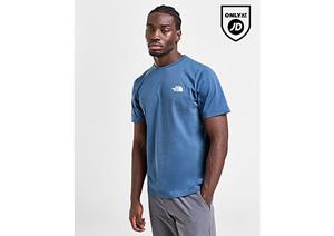 The North Face Faded Box T-Shirt - Blue- Heren