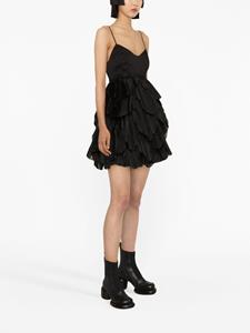 Aje Geplooide mini-jurk - Zwart