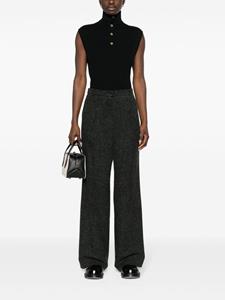 CHANEL Pre-Owned 2002 pre-owned high waist pantalon - Grijs
