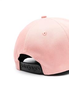 Palm Angels logo-embroidered cotton cap - Roze