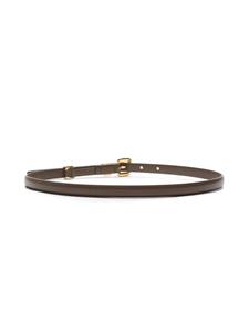 Altuzarra buckled leather belt - Bruin