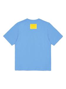 Dsquared2 Kids logo-appliqué cotton T-shirt - Blauw
