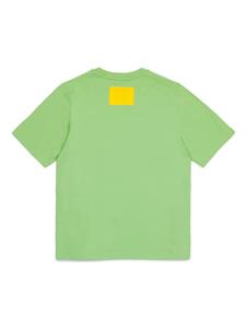 Dsquared2 Kids logo-appliqué cotton T-shirt - Groen
