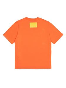 Dsquared2 Kids logo-appliqué cotton T-shirt - Oranje