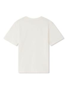 Bonpoint T-shirt met grafische print - Wit