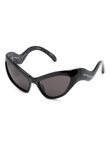 Balenciaga Eyewear oversize-frame sunglasses - Zwart