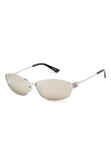 Balenciaga Eyewear oval-frame sunglasses - Zilver