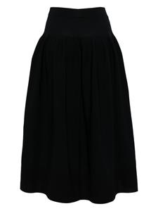 CFCL Rivulet flared skirt - Zwart