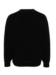 Danton logo-appliqué sweatshirt - Zwart